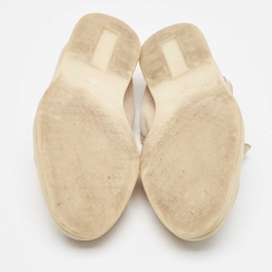 Pre Owned Loro Piana Grey Suede Summer Charms Walk  Loafers Size 36.5