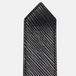 مملوكة مسبقًا Louis Vuitton Black/Monogram Canvas and Epi Leather LV Circle Belt 90CM