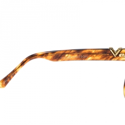 Pre Owned Louis Vuitton Honey Brown / Grey Z0901E Confidential Wayfarer Sunglasses