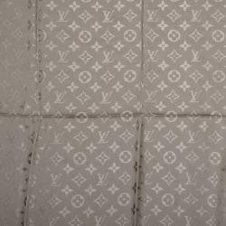 Pre Owned Louis Vuitton Verone Monogram Wool and Silk Shawl