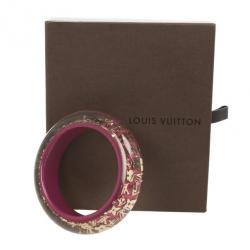 Louis Vuitton Inclusion Purple Bracelet 22 CM