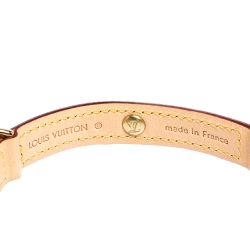 Pre Owned طوق كلب لوي فيتون باكستر كانفاس مونوغرامي MM