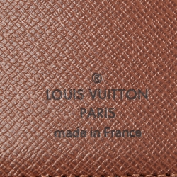 Pre Owned Louis Vuitton Monogram Canvas Medium Ring Agenda Cover