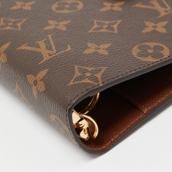 Pre Owned Louis Vuitton Monogram Canvas Medium Ring Agenda Cover