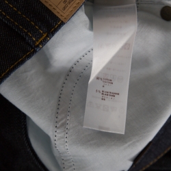 Louis Vuitton Indigo Dark Wash Denim Straight Fit Jeans S