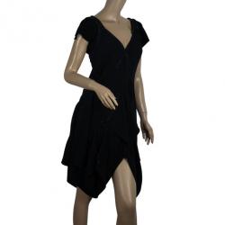 Louis Vuitton Ruffle Patch Dress M