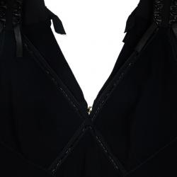 Louis Vuitton Ruffle Patch Dress M