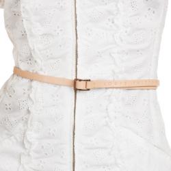 مملوكة مسبقًا Louis Vuitton Eyelet Dress with Belt