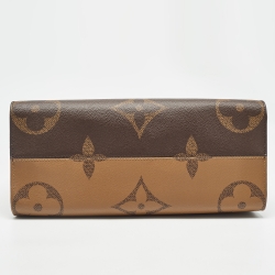 Pre Owned Louis Vuitton Reverse Monogram Giant Canvas Onthego MM Bag