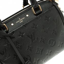 Louis Vuitton Black Monogram Empreinte Leather Speedy Bandouliere 20 Louis Vuitton | TLC