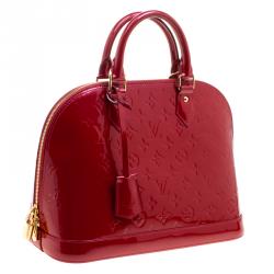 مملوكة مسبقًا Louis Vuitton Pomme D’amour Monogram Vernis Alma PM Bag