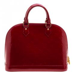 مملوكة مسبقًا Louis Vuitton Pomme D’amour Monogram Vernis Alma PM Bag