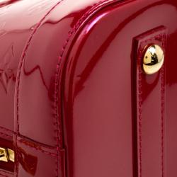 مملوكة مسبقًا Louis Vuitton Pomme D’amour Monogram Vernis Alma PM Bag