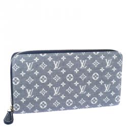 Louis Vuitton Encre Mini Lin Zippy Wallet