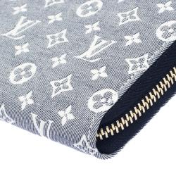 Louis Vuitton Encre Mini Lin Zippy Wallet