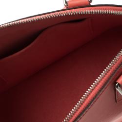 Pre Owned حقيبة لوي فيتون ألما جلد أيبي وردية فاقعة BB