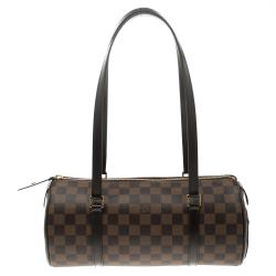 Pre Owned Louis Vuitton Damier Ebene Canvas Papillon 30 Bag