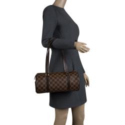 Pre Owned Louis Vuitton Damier Ebene Canvas Papillon 30 Bag