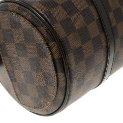 Pre Owned Louis Vuitton Damier Ebene Canvas Papillon 30 Bag