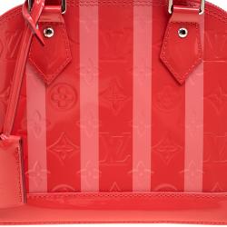 مملوكة مسبقًا Louis Vuitton Poppy Rayures Monogram Vernis Alma BB Bag