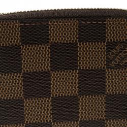 مملوكة مسبقًا محفظة عملات معدنية لوي فيتون سحاب كانفاس دامييه أيبين