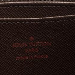 مملوكة مسبقًا محفظة عملات معدنية لوي فيتون سحاب كانفاس دامييه أيبين