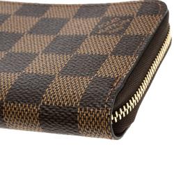 مملوكة مسبقًا محفظة عملات معدنية لوي فيتون سحاب كانفاس دامييه أيبين