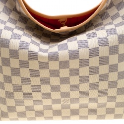 Pre Owned Louis Vuitton Damier Azur Canvas Delightful MM Bag