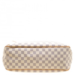 Pre Owned Louis Vuitton Damier Azur Canvas Delightful MM Bag