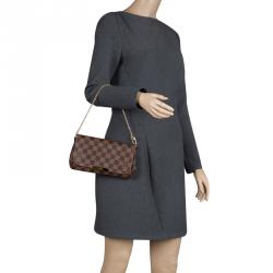 Pre Owned Louis Vuitton Damier Ebene Canvas Favorite PM Bag