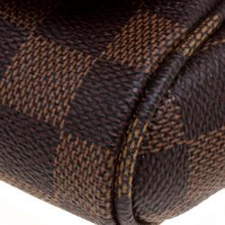 Pre Owned Louis Vuitton Damier Ebene Canvas Favorite PM Bag
