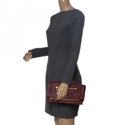 مملوكة مسبقًا Louis Vuitton Aurore Monogram Empreinte Leather Petillante Clutch