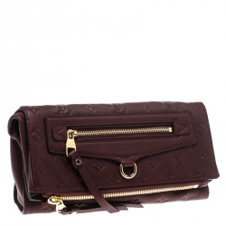 مملوكة مسبقًا Louis Vuitton Aurore Monogram Empreinte Leather Petillante Clutch