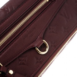 مملوكة مسبقًا Louis Vuitton Aurore Monogram Empreinte Leather Petillante Clutch