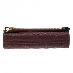 مملوكة مسبقًا Louis Vuitton Aurore Monogram Empreinte Leather Petillante Clutch
