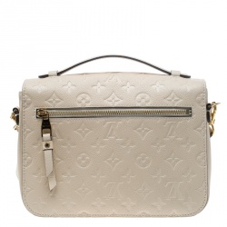 Pre Owned Louis Vuitton Dune Monogram Empreinte Pochette Metis Bag
