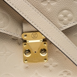Pre Owned Louis Vuitton Dune Monogram Empreinte Pochette Metis Bag