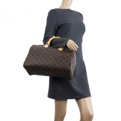 Pre Owned Louis Vuitton Monogram Speedy 35