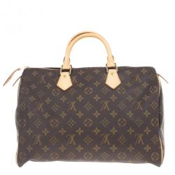 Pre Owned Louis Vuitton Monogram Speedy 35