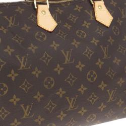 Pre Owned Louis Vuitton Monogram Speedy 35