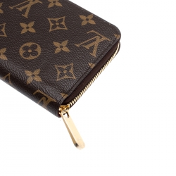 Louis Vuitton Monogram Canvas Zippy Wallet