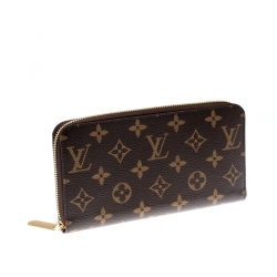 Louis Vuitton Monogram Canvas Zippy Wallet