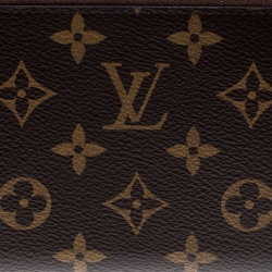 Louis Vuitton Monogram Canvas Zippy Wallet