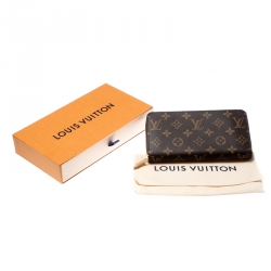 Louis Vuitton Monogram Canvas Zippy Wallet