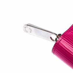 مملوكة مسبقًا محفظة لوي فيتون زيبي جلد إيبي وردية