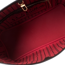 Louis Vuitton Damier Ebene Canvas Neverfull PM Bag
