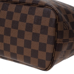 Louis Vuitton Damier Ebene Canvas Neverfull PM Bag