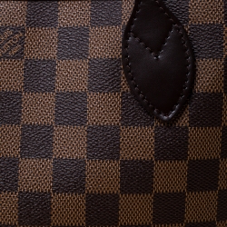 Louis Vuitton Damier Ebene Canvas Neverfull PM Bag