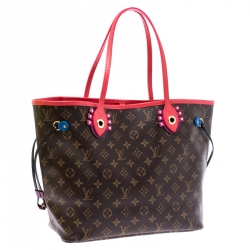 Louis Vuitton Flamingo Monogram Canvas Neverfull Totem NM MM Bag