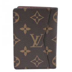 Pre Owned Louis Vuitton Monogram Canvas Pocket Organizer